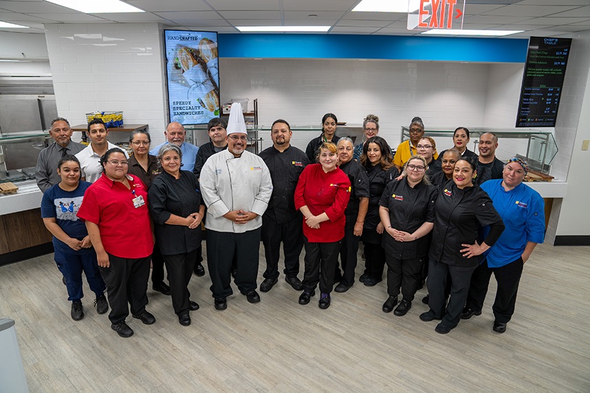 Driscoll Childrens Hospital cafeteria staff.
