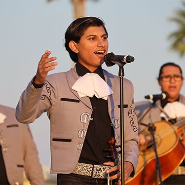 Mariachi singer.