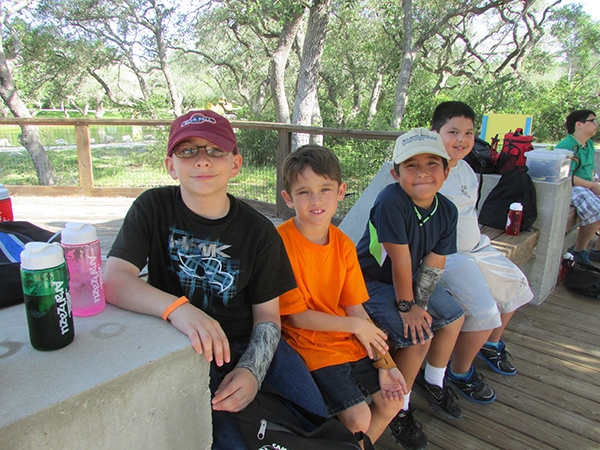 kids at camp